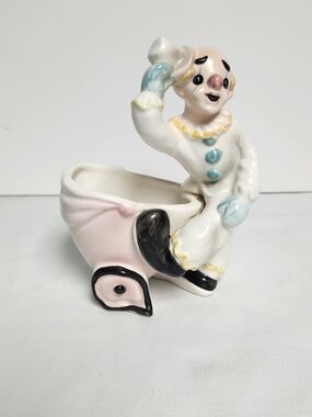 Vintage INARCO Clown Flower Pot/planter